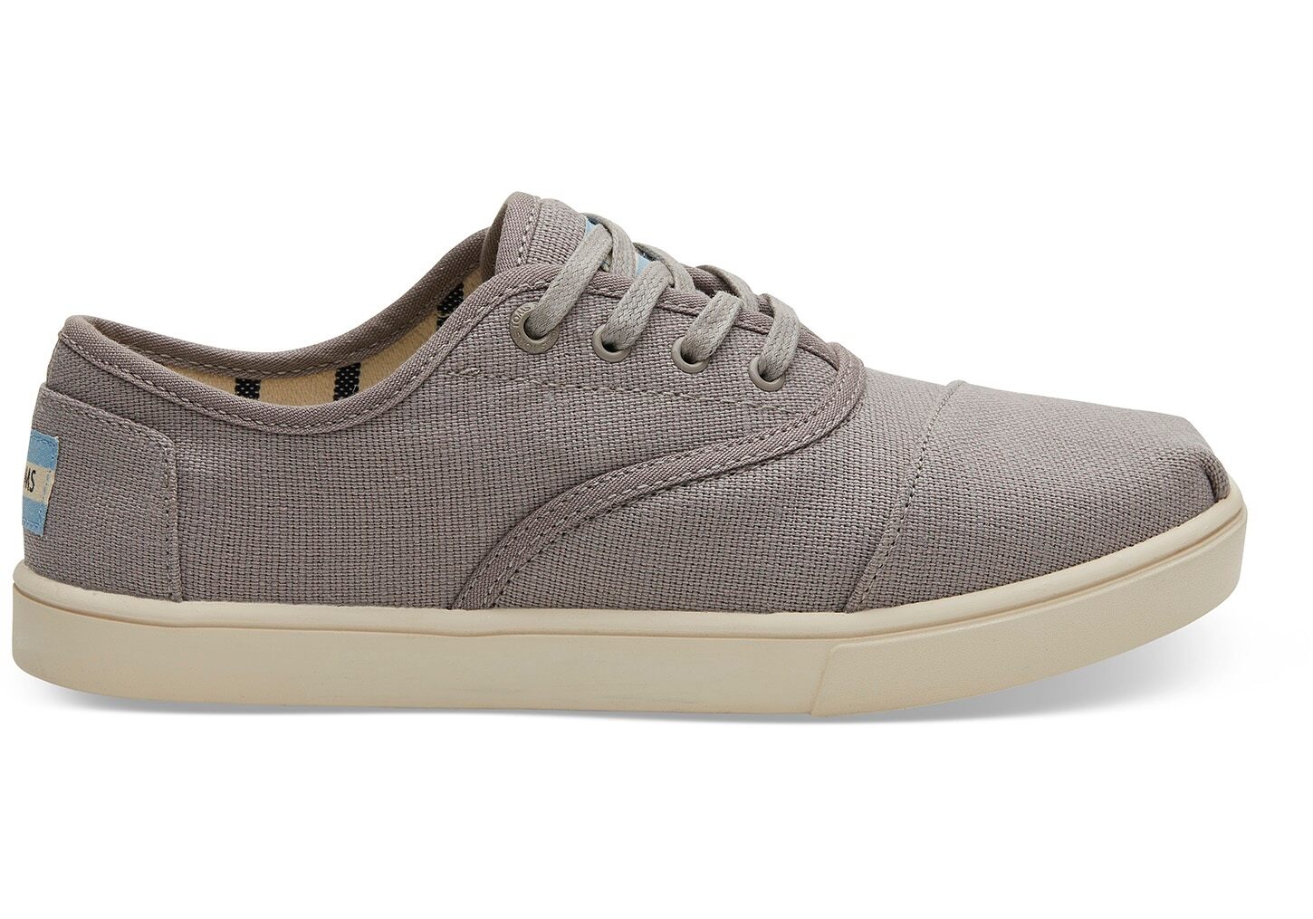 Toms Venice Heritage Canvas Cupsole Cordones - Womens Sneakers - Grey - NZ - 608359HJB